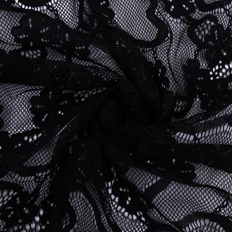 Lace Fabric Floral Polyester for Women's Wear Wholesale Supplier 13